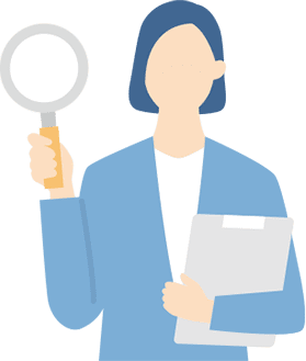 企業の訴求ポイントを分析するクリエイティブ担当者